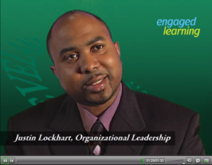 screen capture of Justin Lockhart's testamonial